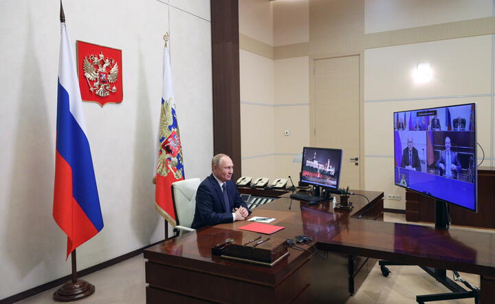 prezydent Rosji Władimir Putin / autor: PAP/EPA/MIKHAEL KLIMENTYEV / SPUTNIK / KREMLIN POOL