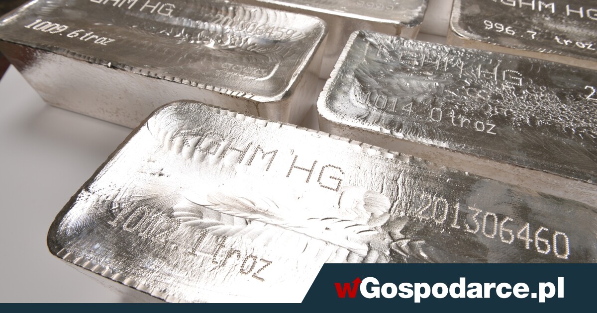 Polski koncern globalnym wiceliderem produkcji srebra!