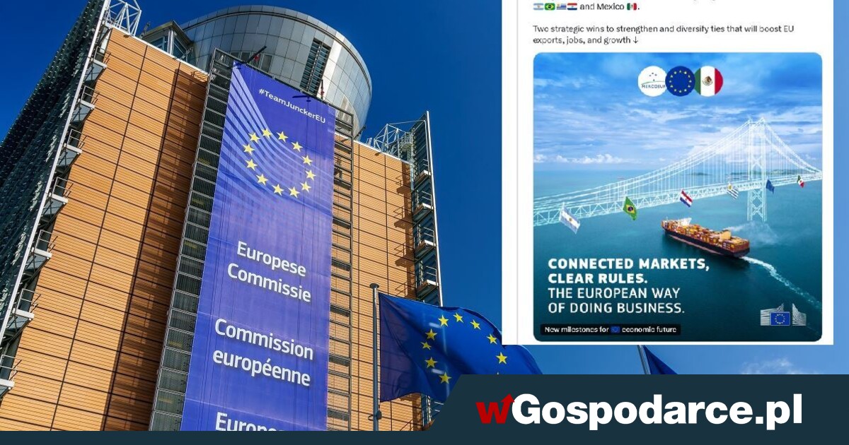 The handle has fallen! The European Commission has adopted a trade agreement with Mercosur