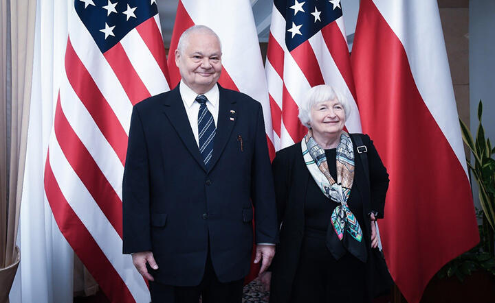 Adam Glapiński spotkał się z sekretarz skarbu USA Janet Yellen