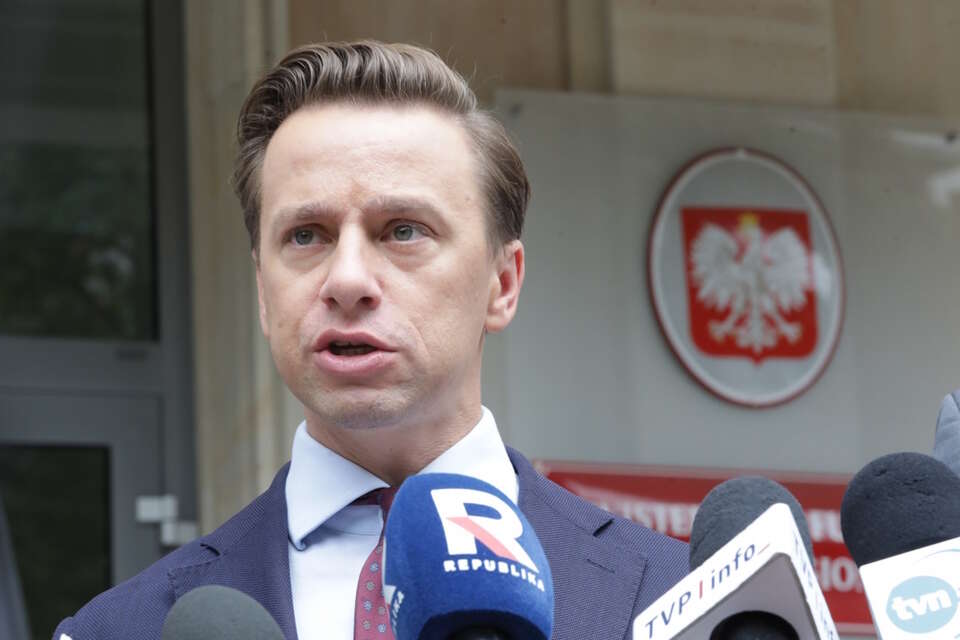 Krzysztof Bosak / autor: PAP/Tomasz Gzell