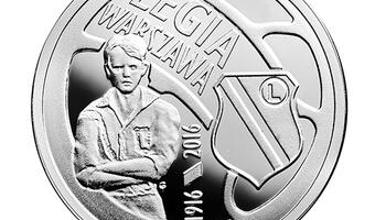 NBP wyemituje srebrną monetę poświęconą Legii Warszawa