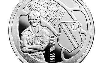 NBP wyemituje srebrną monetę poświęconą Legii Warszawa