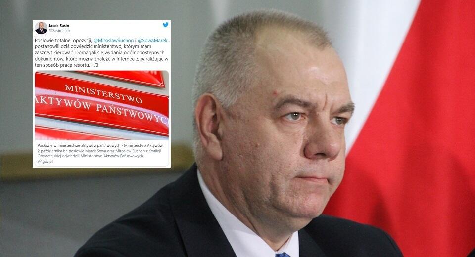 autor: Fratria/Twitter Jacek Sasin