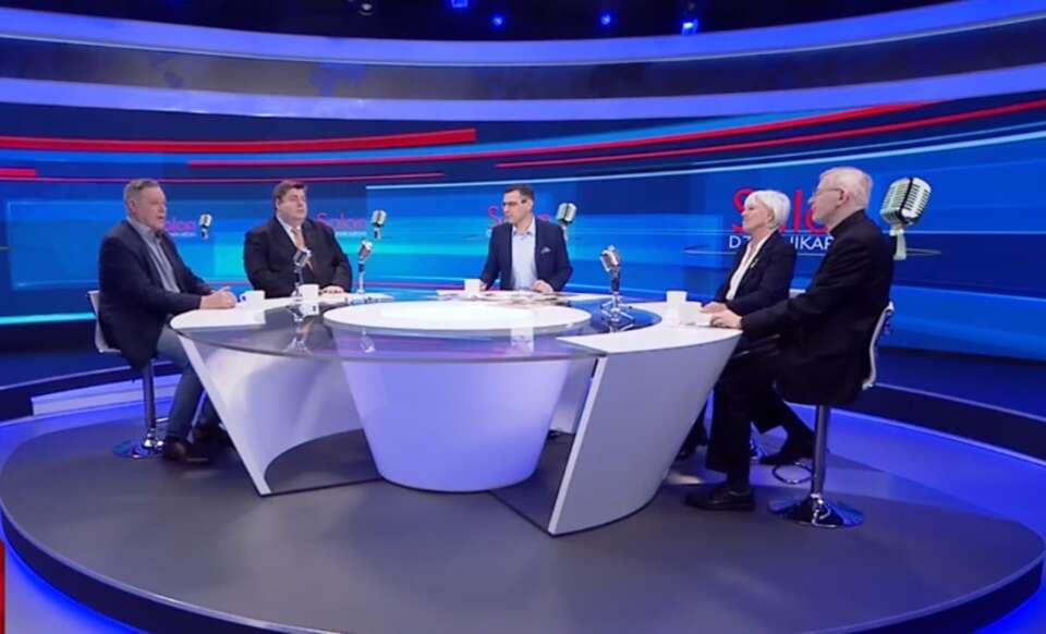 Salon Dziennikarski  / autor: screen TVP