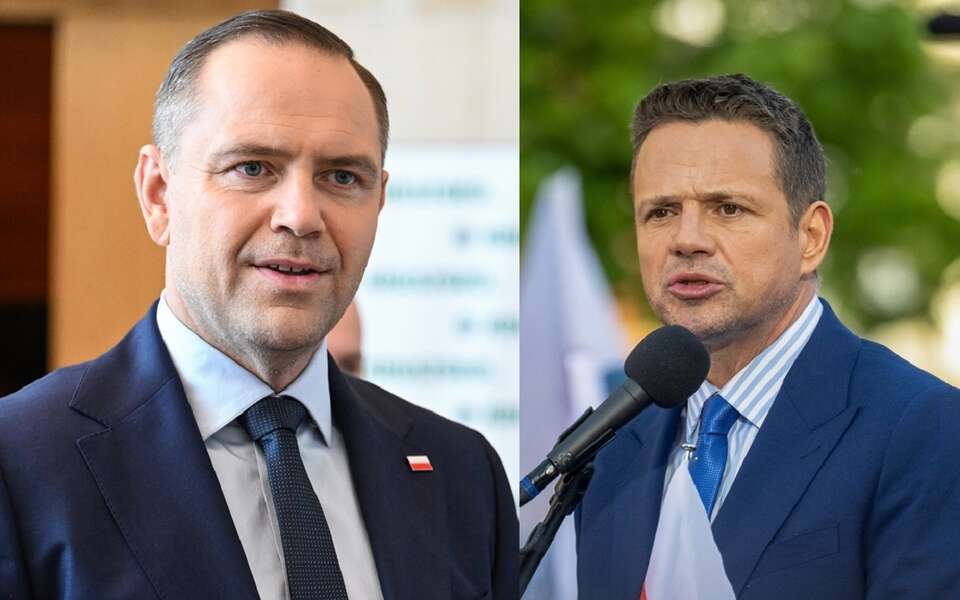 Karol Nawrocki/Rafał Trzaskowski / autor: PAP/Darek Delmanowicz/PAP/Tytus Żmijewski