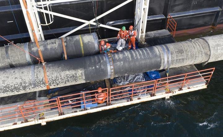Amerykanie ostrzegają przed wspieraniem dokończenia budowy gazociągu Nord Stream 2, który uważają za zagrożenie dla bezpieczeństwa energetycznego Europy / autor: materiały prasowe 