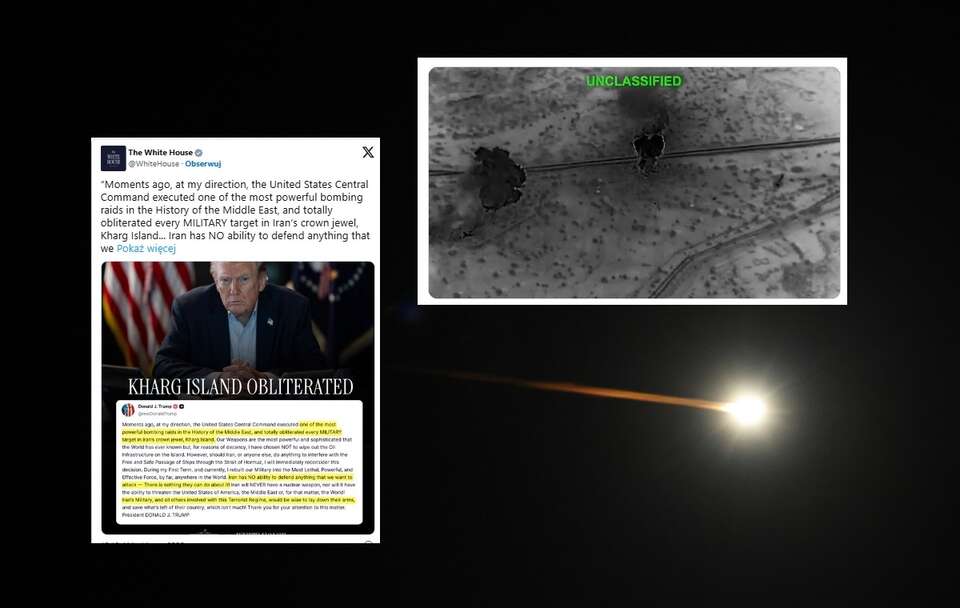 USA zbombardowały irańską wyspę Chark! Teheran zapowiada odwet