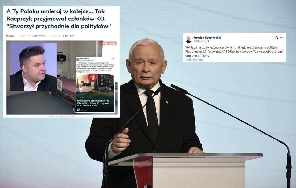 Prezes PiS Jarosław Kaczyński / autor: Fratria 