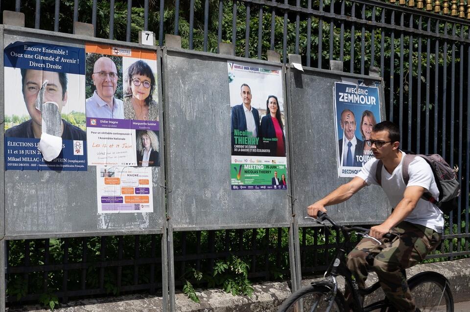 Francja- wybory parlamentarne / autor: PAP/EPA