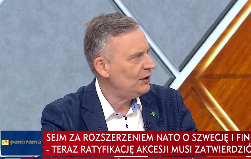 Paweł Bejda / autor: Screen/TVP Info