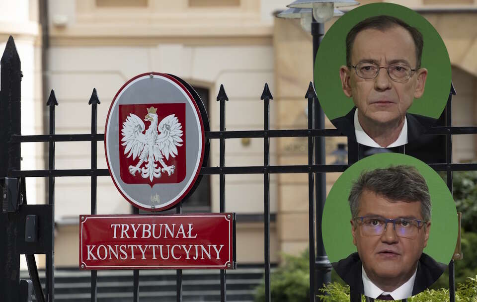 Europosłowie PiS Mariusz Kamiński i Maciej Wąsik. / autor: Fratria