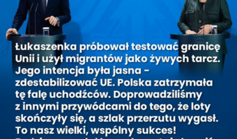 Premier: Spowodowaliśmy, że szlak przerzutu migrantów wygasł