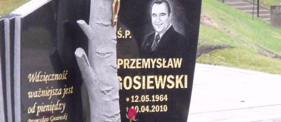 Nagrobek śp.Przemysława Gosiewskiego na powązkach. Fot. wPolityce.pl
