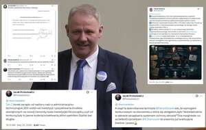 Jacek Protasiewicz nerwowo reaguje na doniesienia medialne o jego nowej pracy / autor: Fratria 
