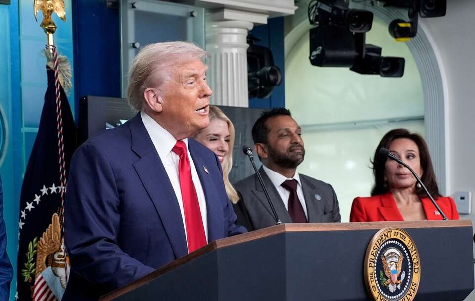Donald Trump / autor: EPA/YURI GRIPAS / POOL Dostawca: PAP/EPA.
