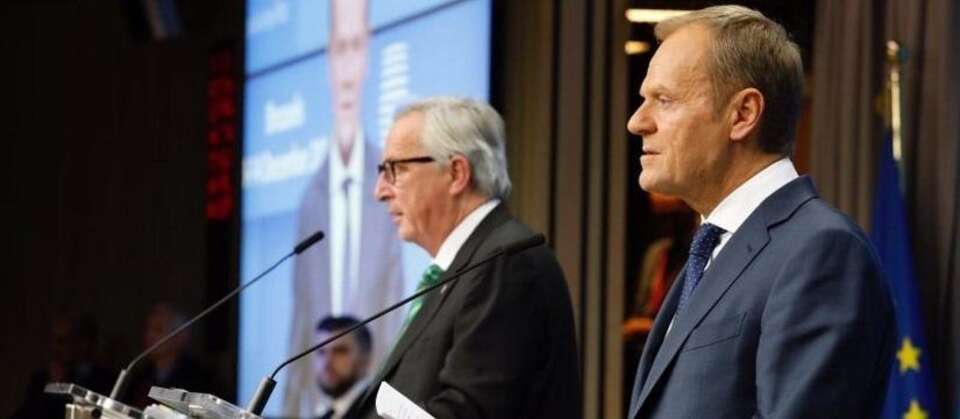 autor: Jean-Claude Juncker i Donald Tusk / autor: Consilium.europa.eu