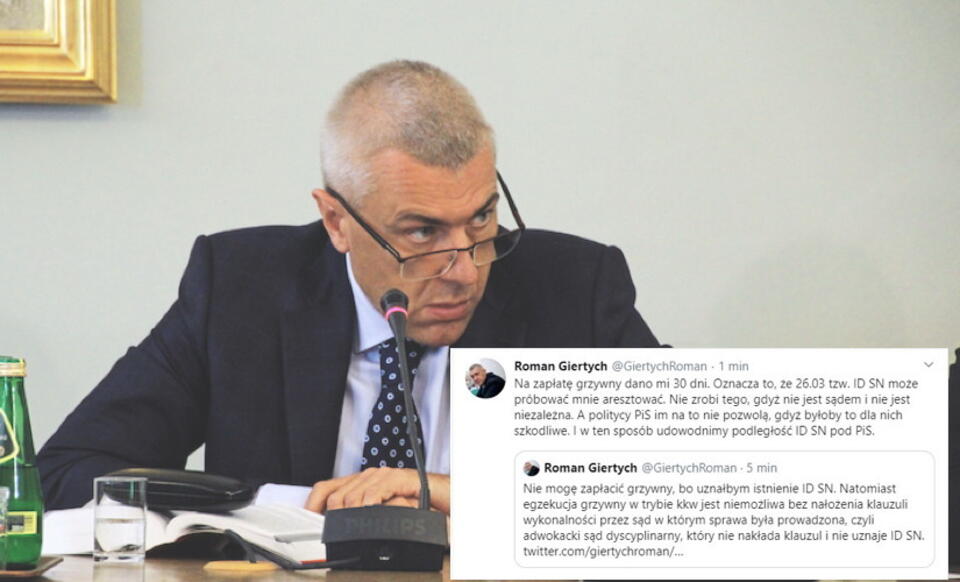 Roman Giertych / autor: wPolityce.pl/twitter