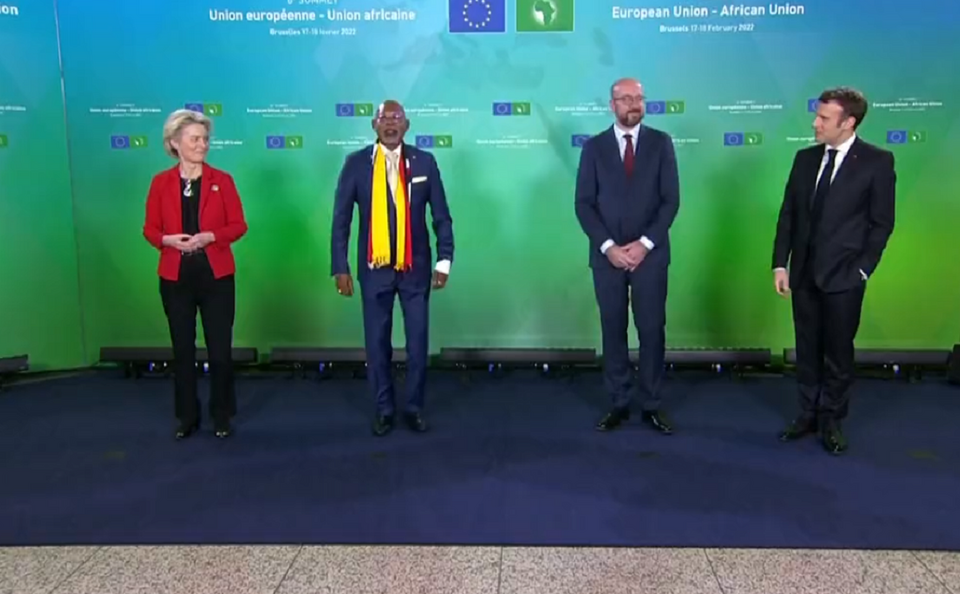Szczyt UE-Unia Afrykańska  / autor: screenshot Twitter/Reuters