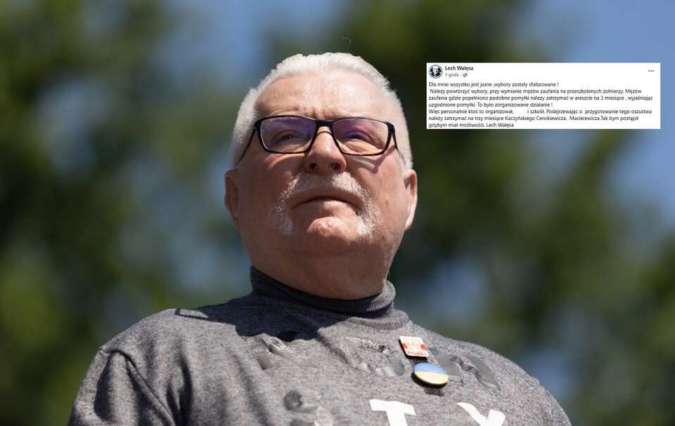 Lech Wałęsa / autor: Fratria 