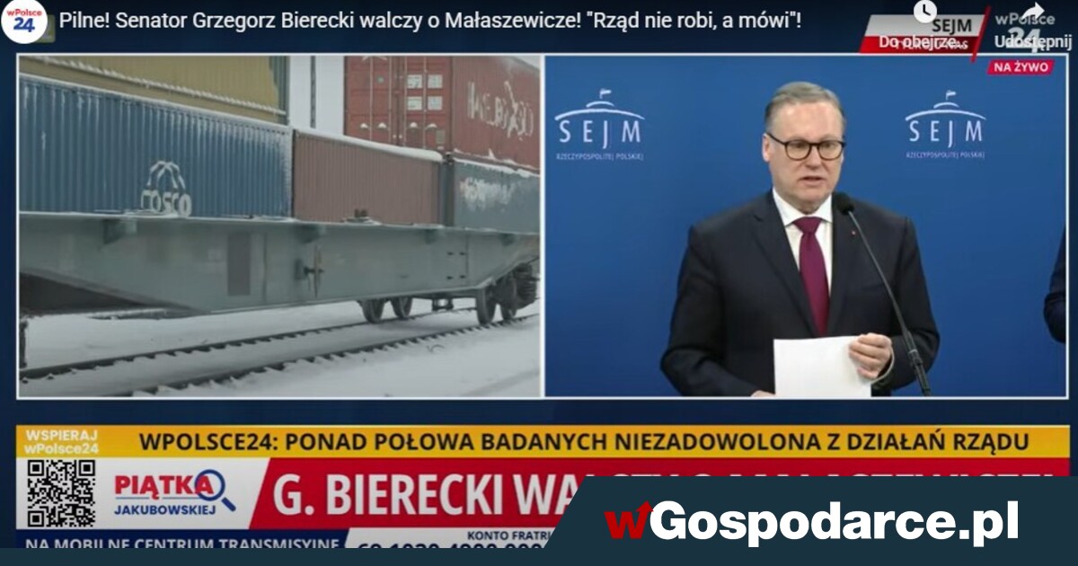 Małaszewicze. Polska może zarobić 50 miliardów zł z „Suchego Portu”