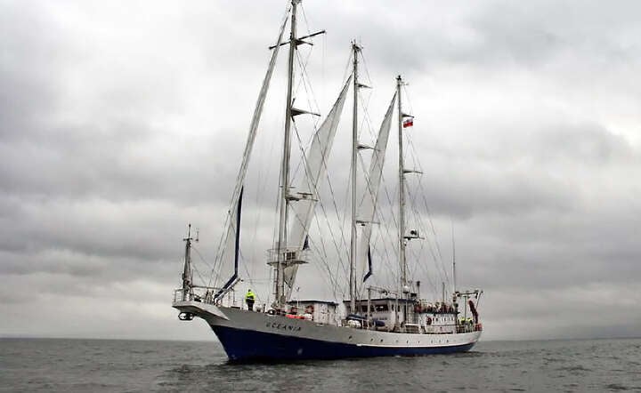 Statek badawczy s/y OCEANIA, zbudowany w 1985 r. w Stoczni Gdańskiej / autor: materiały prasowe - http://iopan.gda.pl/