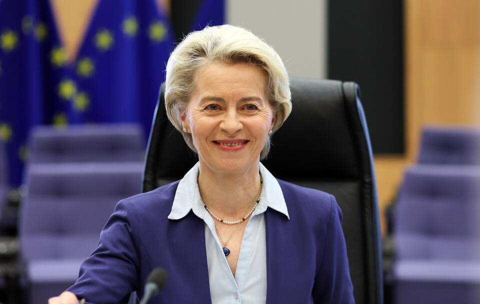 Ursula von der Leyen / autor: PAP/EPA/OLIVIER HOSLET