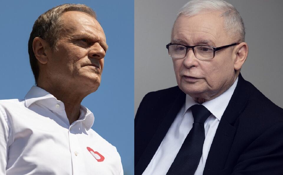 Donald Tusk/Jarosław Kaczyński / autor: Fratria