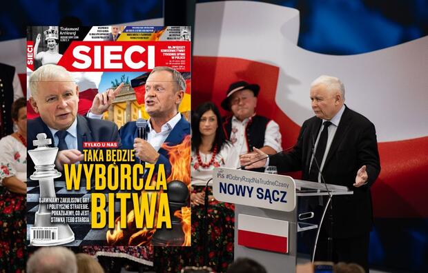 Prezes PiS J. Kaczyński w Nowym Sączu (03.09.2022) / autor: pis.org.pl