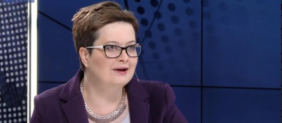 Katarzyna Lubnauer  / autor: screen Tłit 