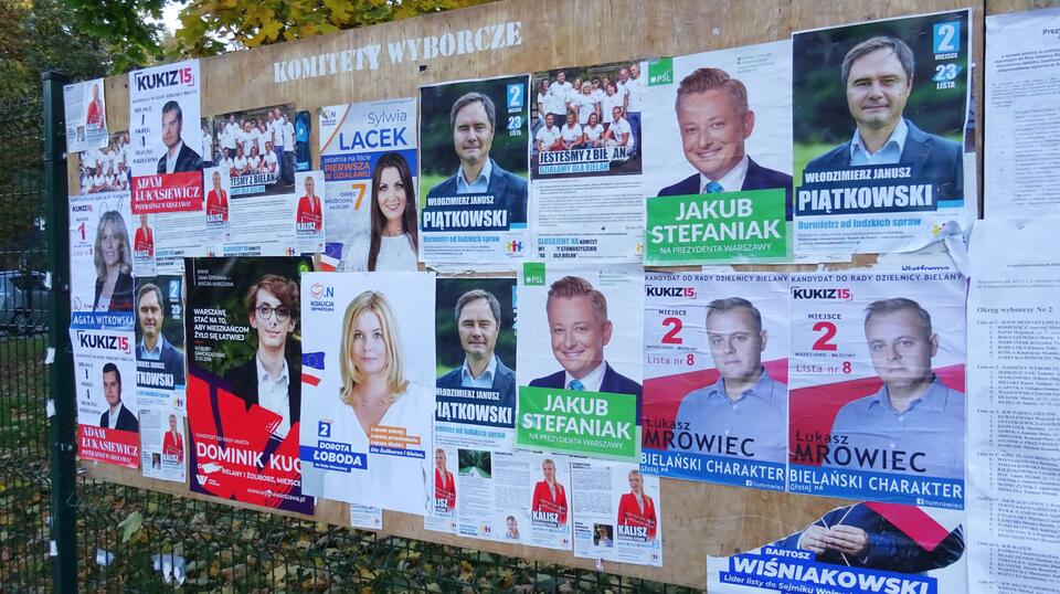 Kampania wyborcza samorządowa w Warszawie, październik 2018 roku / autor: wPolityce.pl