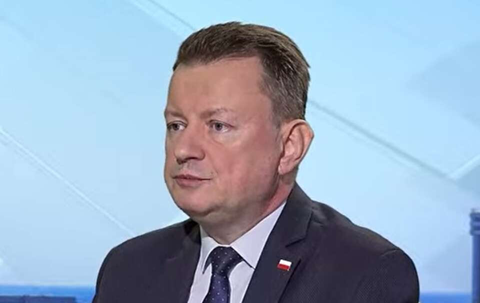 Były szef MON Mariusz Błaszczak na antenie Telewizji wPolsce / autor: Youtube/Telewizja wPolsce