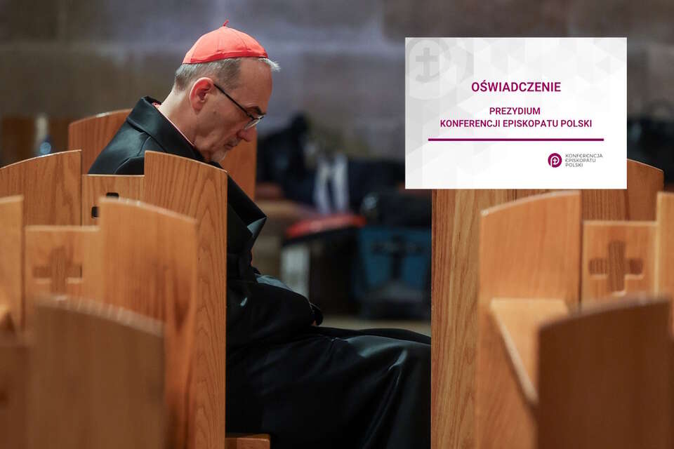 Na zdjęciu Kardynał Pierbattista Pizzaballa, łaciński patriarcha Jerozolimy oraz oświadczenie KEP / autor: PAP/EPA/BP KEP