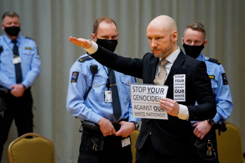 Anders Breivik / autor: EPA/PAP