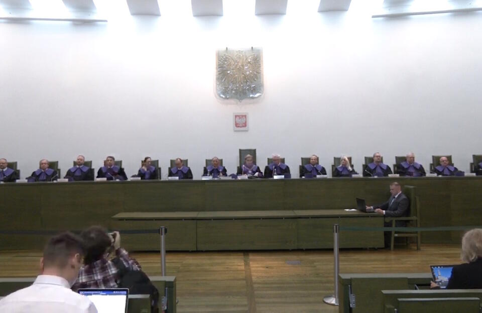 Posiedzenie SN i  Izby Kontroli Nadzwyczajnej i Spraw Publicznych / autor: screenshot YouTube/ Sąd Najwyższy