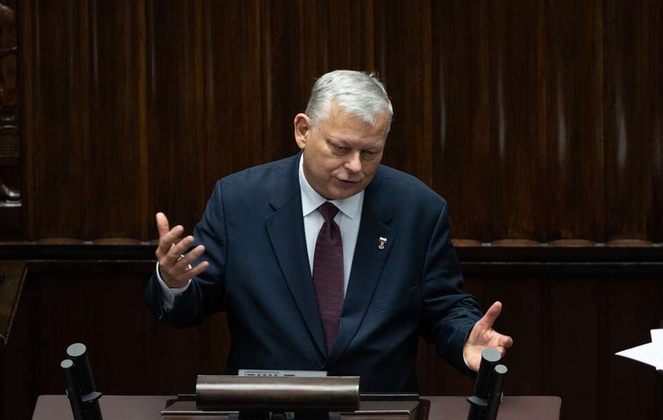 Poseł PiS Marek Suski w Sejmie / autor: Fratria 