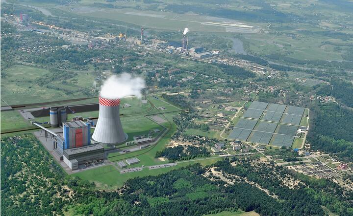 Elektrownia Ostrołęka C - wizualizacja / autor: Energa