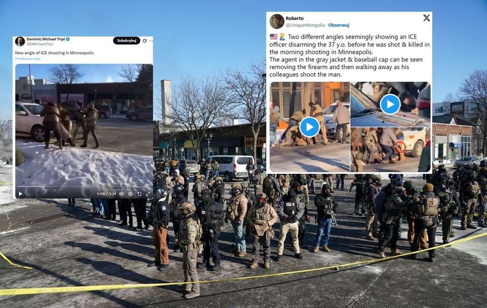 Dlaczego agenci ICE zastrzelili 37-latka? Nowe nagranie