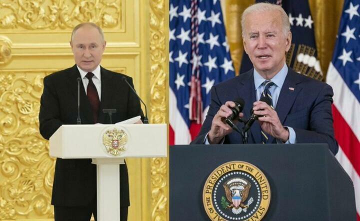 prezydenci USA Joe Biden i Rosji Władimir Putin / autor: Tygodnik Sieci/Twitter