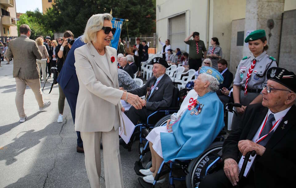 W Cassino oddano hołd gen. Władysławowi Andersowi