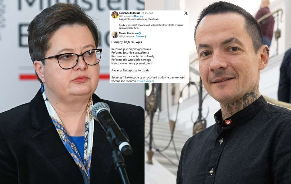 Lubnauer uderzyła w prezydenta. Nagle napisał Józefaciuk