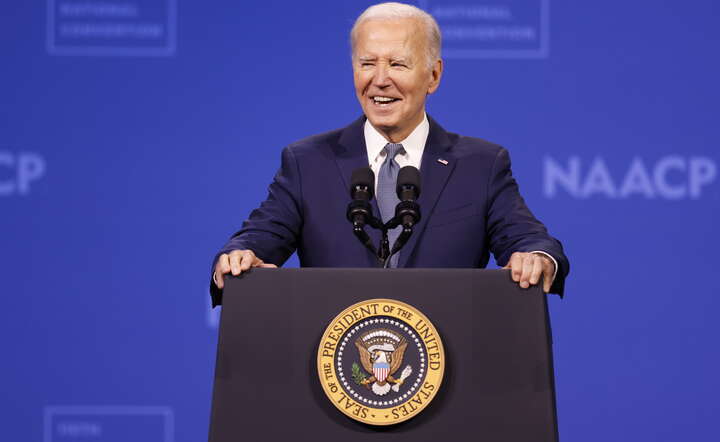 Prezydent USA Joe Biden / autor: PAP/EPA/CAROLINE BREHMAN