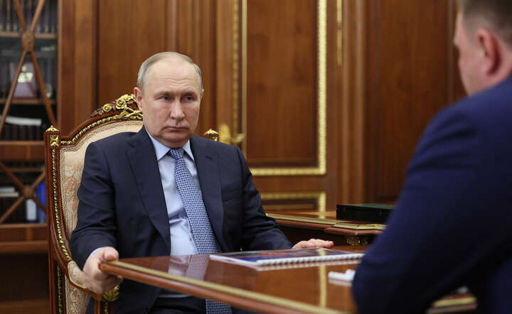 Prezydent Rosji Władimir Putin / autor: PAP/EPA/VYACHESLAV PROKOFIEV / SPUTNIK / KREMLIN POOL