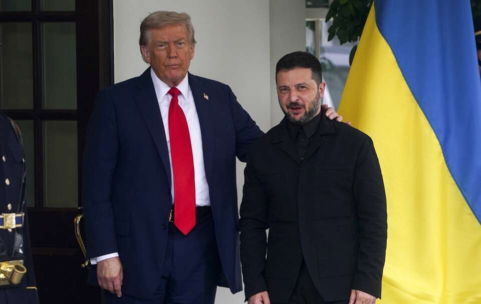 Trump i Zełenski / autor: EPA/WILL OLIVER Dostawca: PAP/EPA.