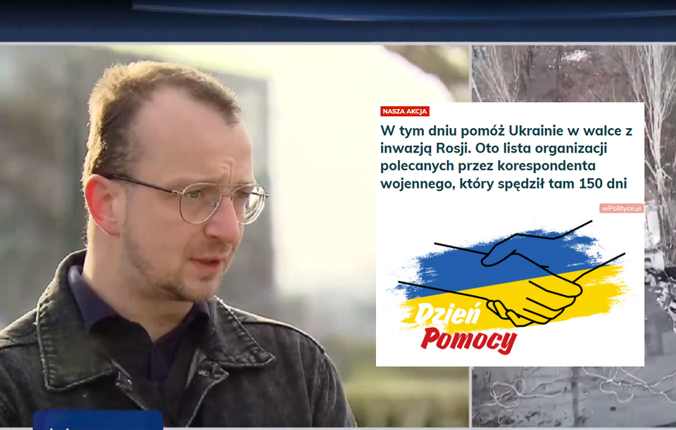 Jakub Maciejewski  / autor: screenshot TVP Info