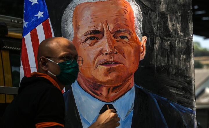 nowy przywódca Stanów Zjednoczonych Joe Biden / autor: fotoserwis PAP