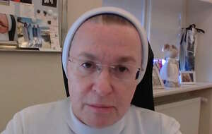 Siostra Eliza Myk z Domu Chłopaków na antenie Telewizji wPolsce24 / autor: Telewizja wPolsce24