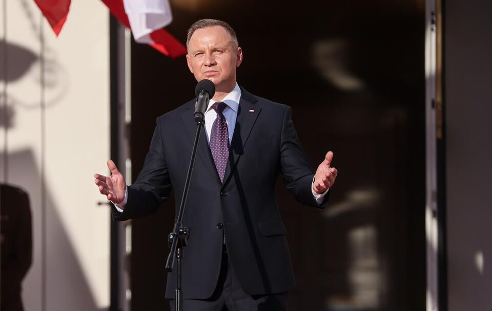 Prezydent Andrzej Duda / autor: PAP/Leszek Szymański