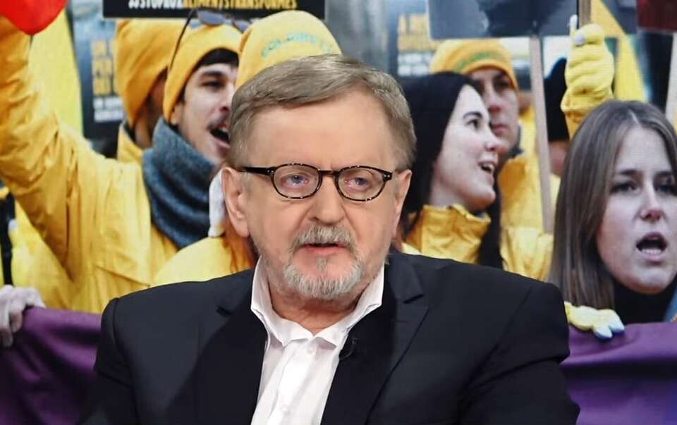 TYLKO U NAS. Prą do wdrożenia Mercosur. "Salon Dziennikarski" Janecki: "Leyen nie reprezentuje interesów UE tylko Niemiec". Na zdjęciu Stanisław Janecki / autor: Telewizja wPolsce24