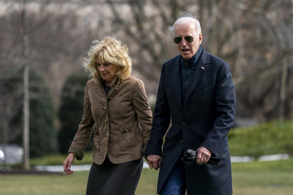  Jill Biden i Joe Biden  / autor: EPAPAP